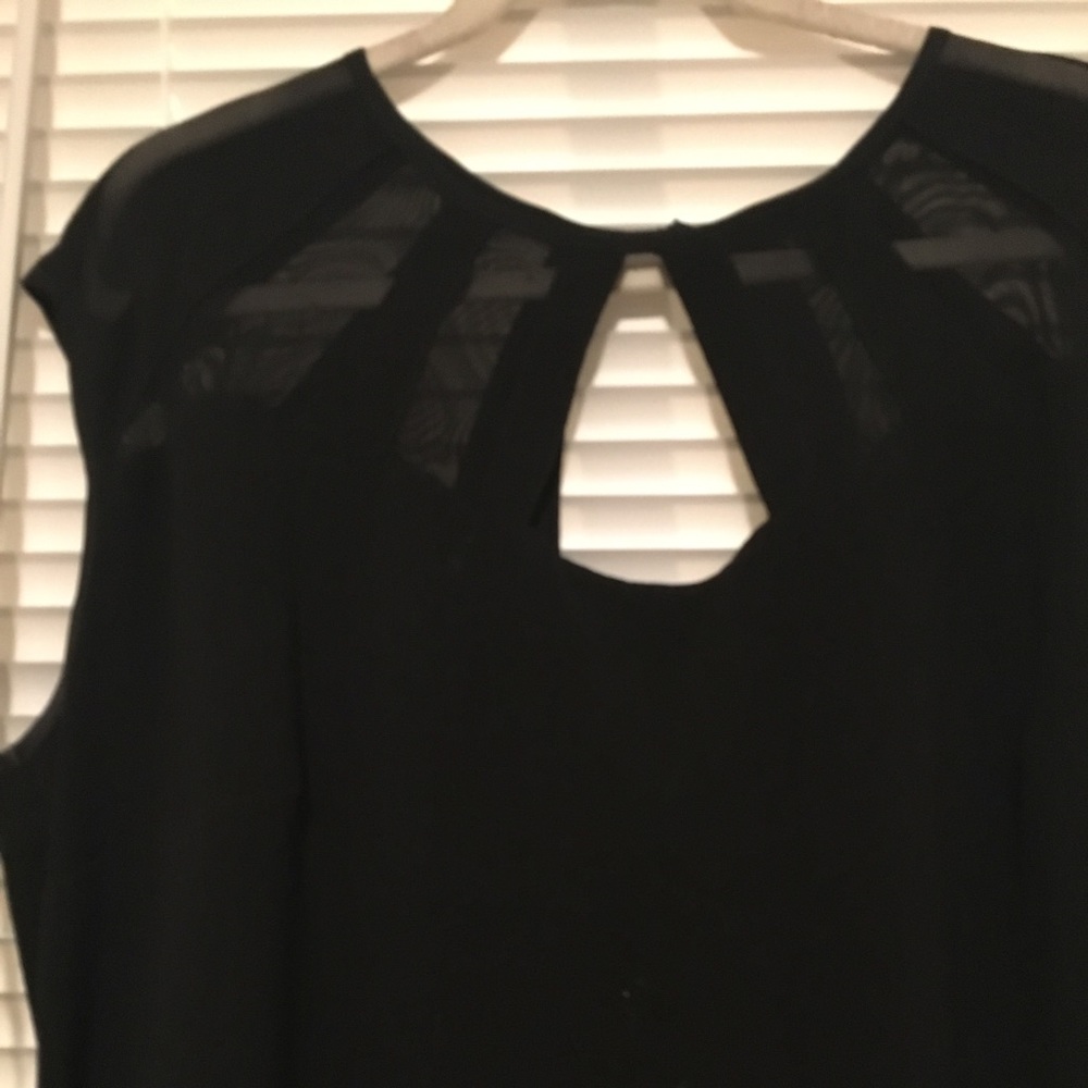 LBD, derailed neck plus size, a-line